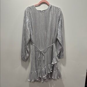 Silver Mini Dress